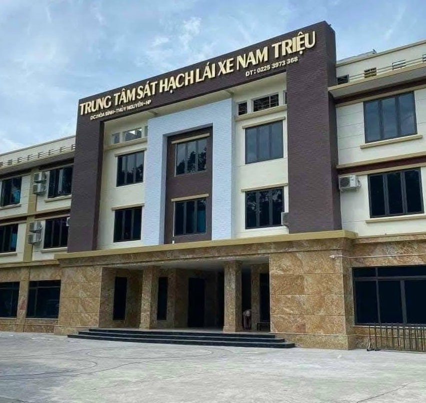Trung tâm dạy lái xe Nam Triệu : Số 359C, Hoà Bình, Thủy Nguyên, Hải Phòng